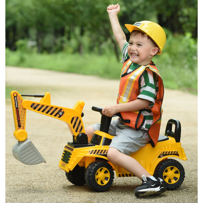Backhoe ride on toy shop